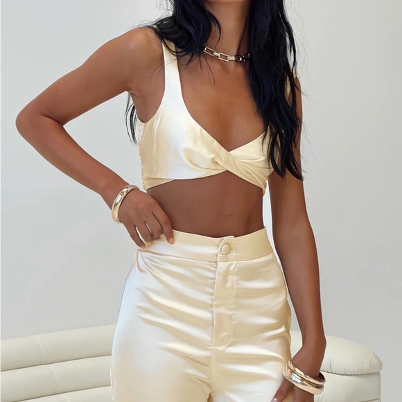 Princess Polly pants satin size 2 - Picture 6 of 7